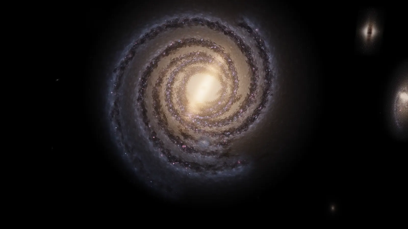 The Milky Way seen from outside